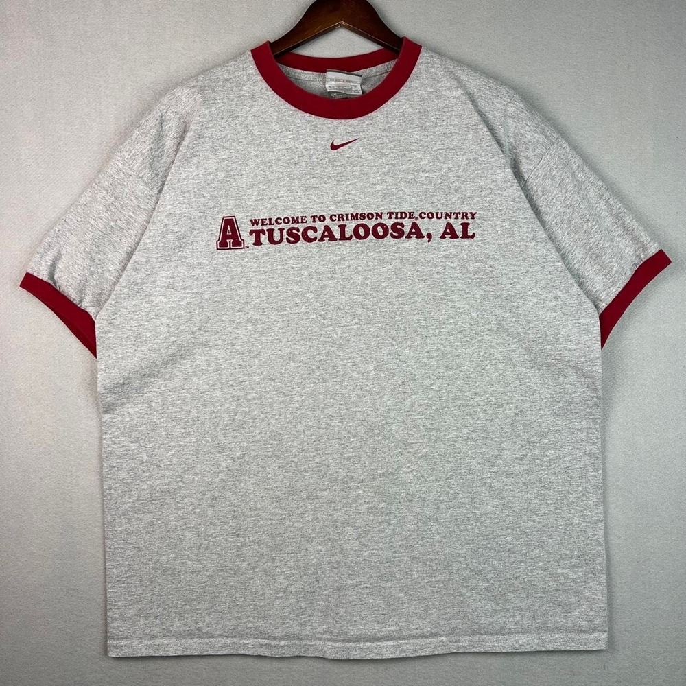 University of Alabama Tuscaloosa You Are Here Grey Nike Tee Shirt XL
